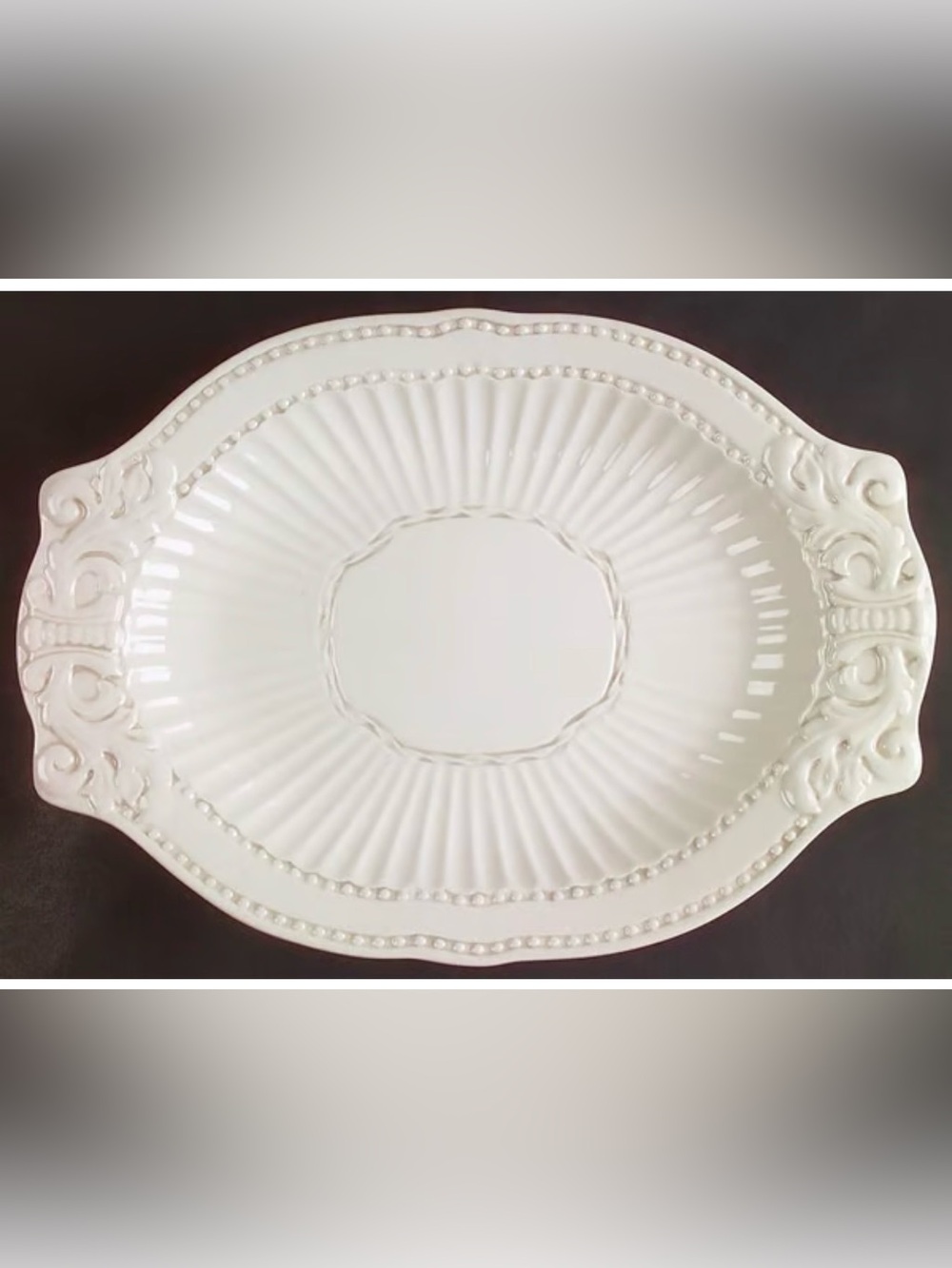 American Atelier at home Baroque Serving Platter